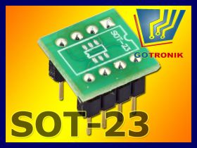Adapter SOT-23 to DIP8