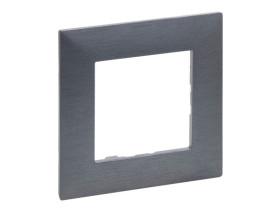 NILOE STEP Ramka 1 pojedyncza szczotkowana stal 863991 LEGRAND