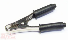 Krokodylek do akumulatora; 120A; czarny