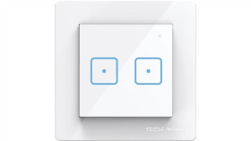 Włącznik Dwupolowy Kolor Biały Sinum Fs-02M