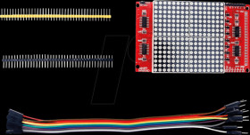 ME124 Developer Boards - LED Dot-Matrix 16 x 16