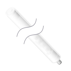 Lampa reflektorowa LED 24 V DC, 24 V DC Liniowe stałe LED