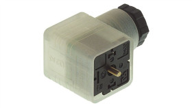 Złącze Do Samokonfekcjonowania Zaworowe Typu A Żeńskie 3-Pinowe Kątowe Gdml...