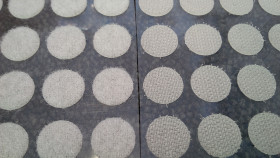 Taśma rzepowa szerokość 16mm, typu: haczyk-pętelka Biały RS PRO