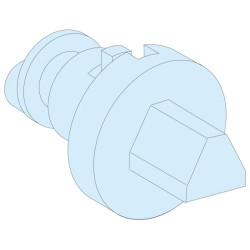 PrismaSet Zamek trójkątny 7mm LVS09937