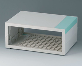 ABS enclosure, (L x W x H) 260 x 185 x 124 mm, gray white (RAL 9002), IP40, B2211215