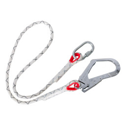 Kernmantle Restraint Lanyard - White