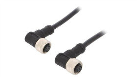 M12a08fr12afrsd001 Kabel Do Czujników/Automatyki 8Pin M12-M12 1M Wtyk Wtyk