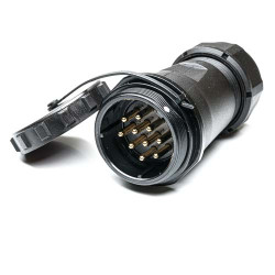 Złącze wielostykowe przemysłowe 10-pinowe Montaż na kablu Gniazdo RS PRO