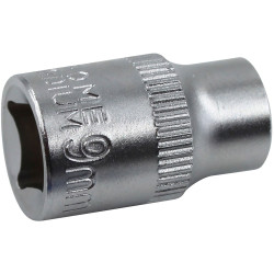 Faithfull FAISOC389Q Hex Socket 3/8in Drive 9mm