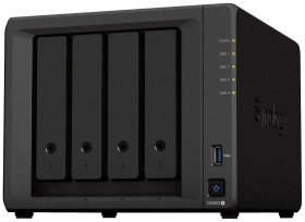 Serwer NAS Refurbished (dobry) 12 TB Synology DS923+-12TB-FR DS923+-12TB-FR budzenie przez połączenie LAN/WAN, 256-bitow