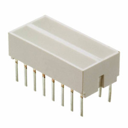 Podświetlacz led 2-segmentowy, czerwony HLMP2635