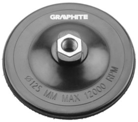 Tarcza elastyczna z rzepem 125mmxM14 55H825