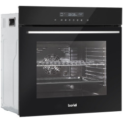 Baridi DH199 Integrated Fan-Assisted Electric Oven 60cm 72L Capacity - Black
