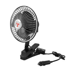 Wentylator samochodowy 12V 6" z regulacją