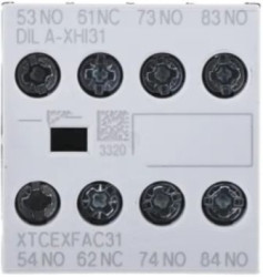 Styk pomocniczy RS PRO 4 3NO/1NC Śruba Montaż górny