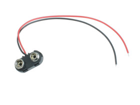 Zatrzask klips baterii 9V 6F22 TS-2szt