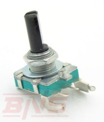 EC16 przełącznik obrotowy enkoder 24-impulsowy + przycisk; poziomy