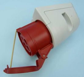 GN.SIŁOWE STAŁE 32A/380V 4-PIN IP44 PCE