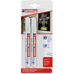 Edding 4095 Chalk Marker White 4 mm Tip 15 mm Length