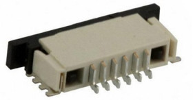 Złącze FPC 6-pinowe 1mm Montaż powierzchniowy Żeński TE Connectivity