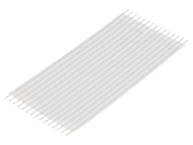 Złącze zwora elastyczna R.taśmy 2,54mm L 76,2mm proste 3-1437144-3