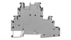 Złączka Szynowa 3-Piętrowa 4-Przewodowa 4Mm2 Szara Ut 4-L/L 3214362 /50Szt./