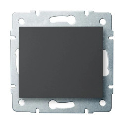 LOGI Łącznik zwierny śrubowy 10AX 250V grafit 021021141 25246