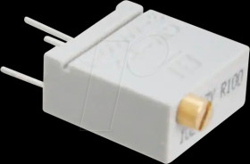 67YR100KLFTB Spindle trimmer, 100 kOhm, linear