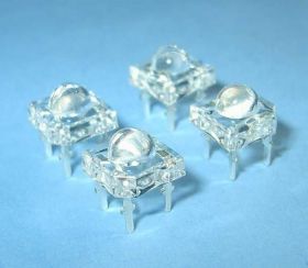 LED FLUX SUPER 5mm YELLOW 1300mcd 50ř