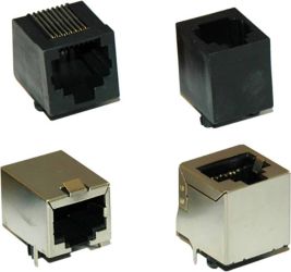 encitech 2101-0100-12 Złącze RJ45 RJJ-66NF-RA, RJ12, piny:6P6C, 1 szt.
