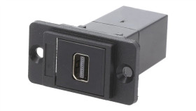 Łącznik Mini Displayport Gniazdo Z Obu Stron Dualslim 29Mm Cp30702