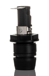 Oprawa bezpiecznikowa montowana w tablicach Montaż panelowy rozmiar: 6.3 x 32mm 20A 250V ac Szybkozłącze, końcówka