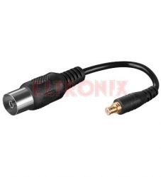 PRZEJŚCIE ANTENOWE GNIAZDO IEC/MCX WTYK CA1017