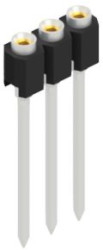 Socket header, 3 pole, pitch 2.54 mm, straight, 10040308