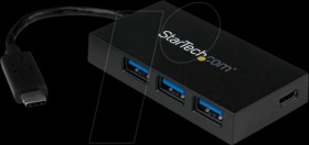 HB30C3A1CFB USB 3.0 Hub 4-Port Type-C &gt; 1x Type-C 3x Type-A.
