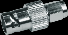 100023643 BNC socket/SMA plug adapter