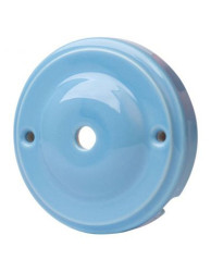 CERAMICZNA PODSUFITKA OKRĄGŁA 100mm JABŁUSZKO PASTELOWA LAZUROWA