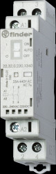 22.32.0.024.1340 Installation relay, 2x NO, 250 V/25 A, 24 V AC/DC