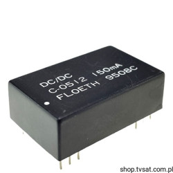 C-0512 DC-DC 5V to +12V 0.15A THT FLOETH