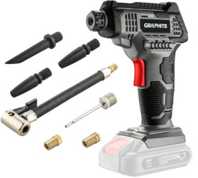 Kompresor akumulatorowy Energy+ 18V wyświetlacz LCD bez akumulatora 58G041