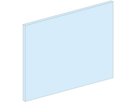 Zaślepki na płytę czołową modułową 1000x46 mm PrismaSet LVS03220 SCHNEIDER ELECTRIC