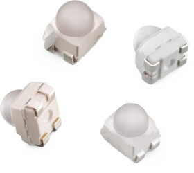 LED, Powierzchnia, Żółty, 2-pinowy, 2.4 V PLCC 4, 30 °, Wurth Elektronik 150141YS63130, WL-SMTD