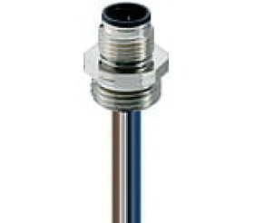 Złącze panelowe FIXCON/M12 3-pinowe męskie do montażu przedniego RSFM 3/0,5 M