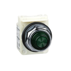 Dioda sygnalizacyjna LED, Harmony 9001K, zielona, 110/120V AC, BA9s, Ø30, 9001KP1G31