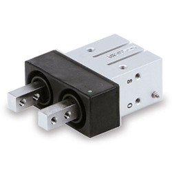 Chwytak pneumatyczny, palce: 2, Podwójna, Równoległy, 6 barów