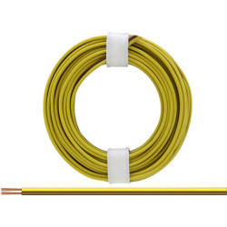 Donau 218-38 Strand 5m 2x0.14mm&#xB2; Brown-Yellow Electrical Wire