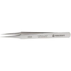 Toolcraft TO-5557149 Precision Tweezers 120mm Stainless Non-Magnetic