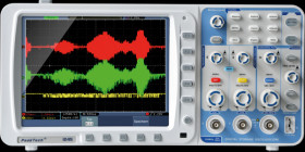1245 100 MHz/2-channel, 1 GSa/s digital storage oscilloscope