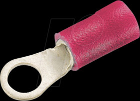 RING 3,7 ROT Ring notch shoes, 3.7 mm, red